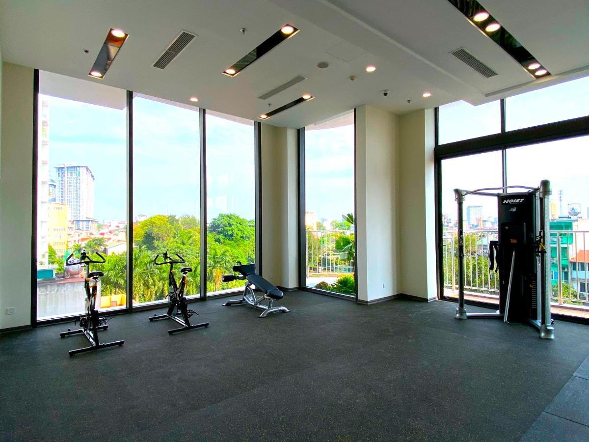 Five Star Westlake 1St-4Th Floors Hotel & Serviced Apartment Hanói Exterior foto The gym at the 10th floor